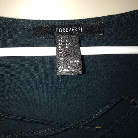 FOREVER 21 NWOT tie up dress - Picture 4 of 6